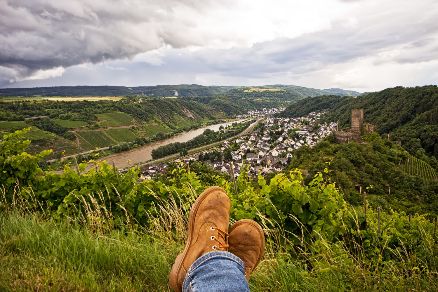 Aussicht auf die Mosel